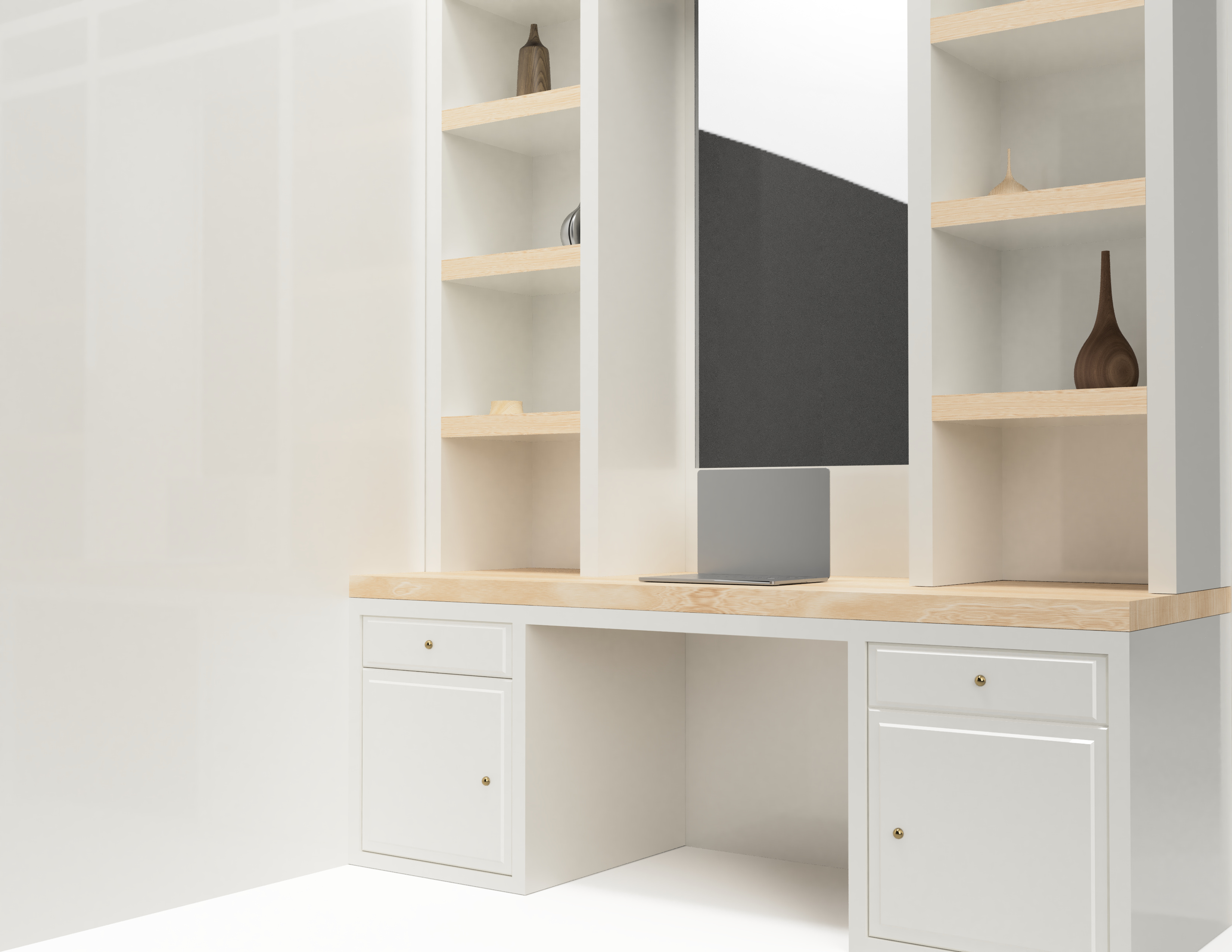 Office Buildout rendering