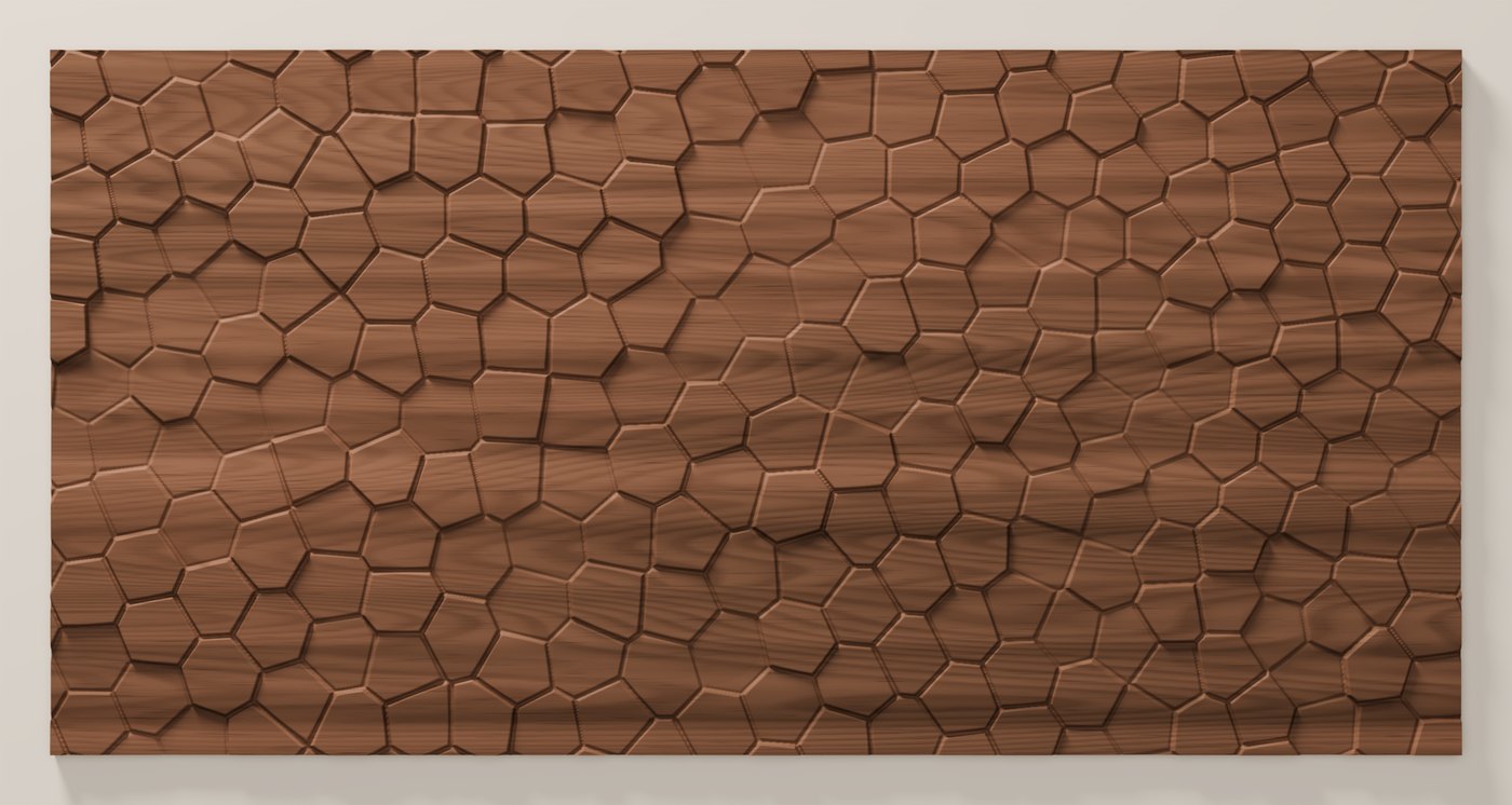 Basalt texture seen from directly above