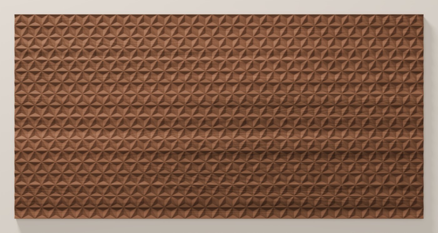 Kerbschnitt texture seen from directly above