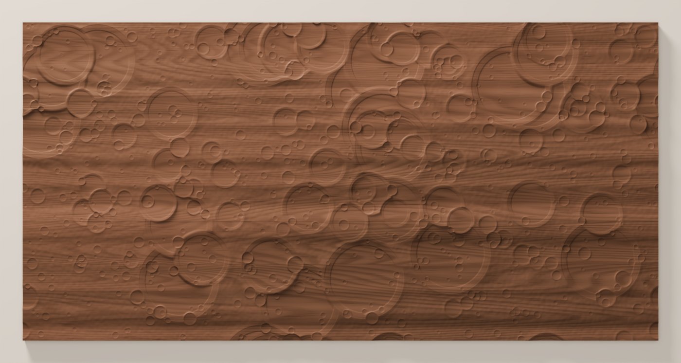 Mare texture seen from directly above