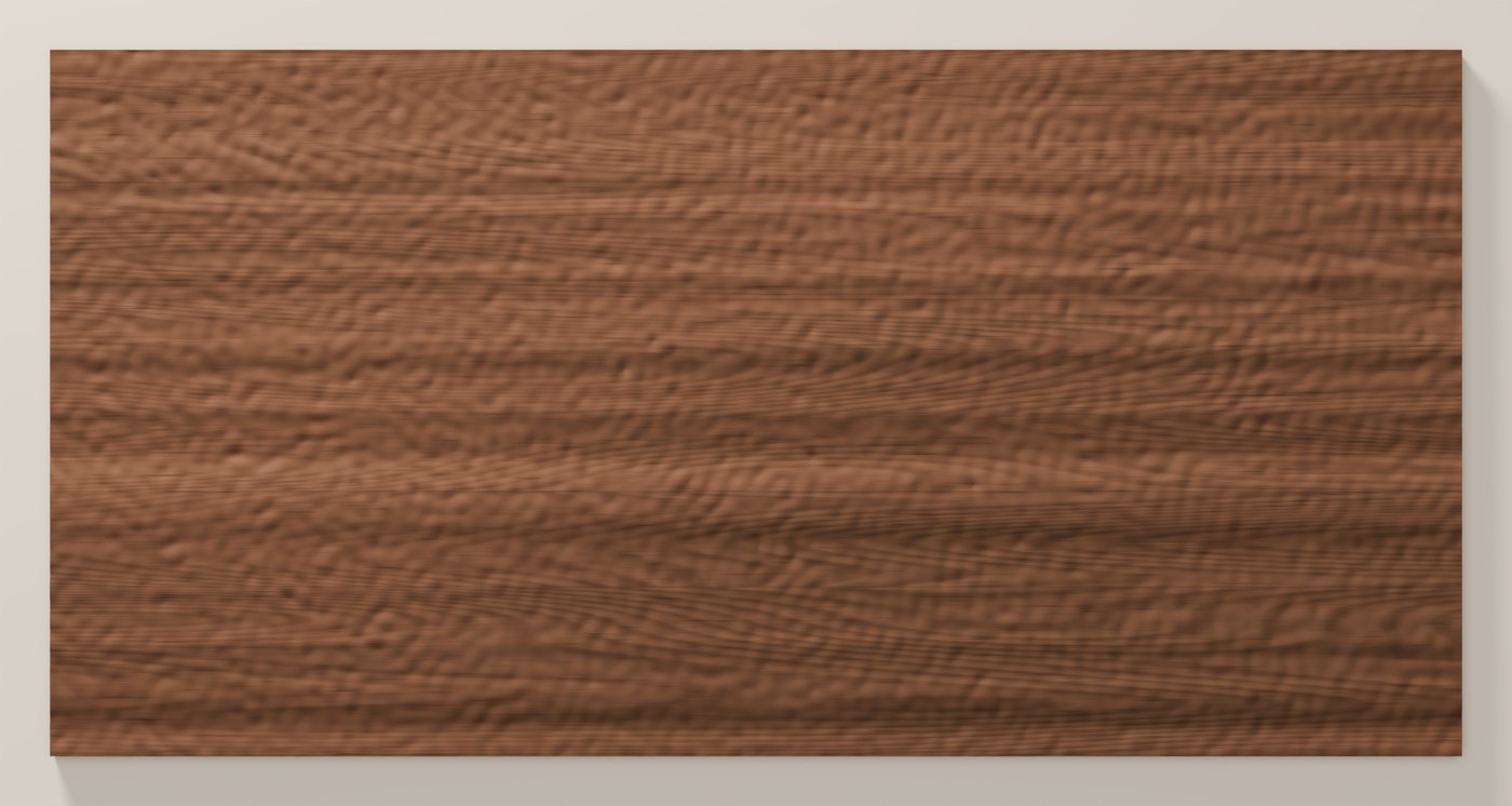 Ripple texture seen from directly above