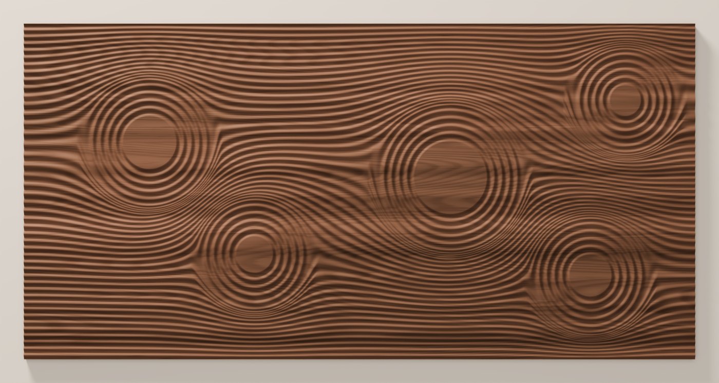 Samon texture seen from directly above