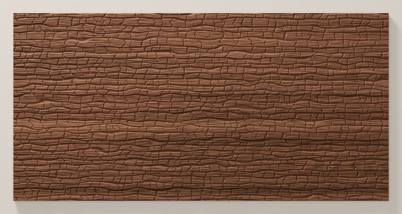 Yakisugi texture seen from directly above